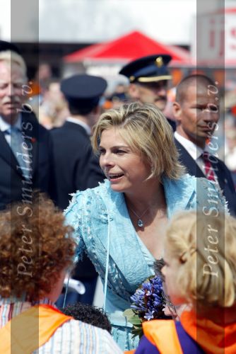 Groningen 30 april 2004
Koninginnedag 2004 in Warffum (Groningen)
Prinses Laurentien en Prins Constantijn