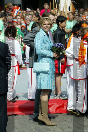 Groningen 30 april 2004
Koninginnedag 2004 in Warffum (Groningen)
Prinses Laurentien