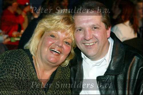 Amsterdam 10 april 2004
Presentatie boek Johnny Hoes in Heineken Music Hal.
Renee de Haan met man