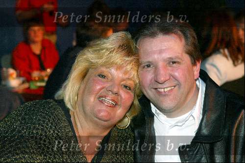 Amsterdam 10 april 2004
Presentatie boek Johnny Hoes in Heineken Music Hal.
Renee de Haan met man