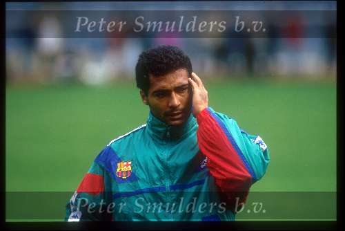Romario spelend voor FC Barcelona