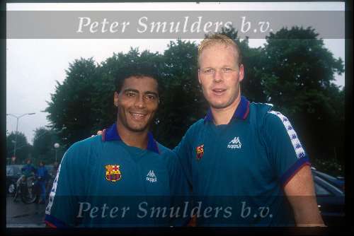 Romario met Ronald Koeman
1993