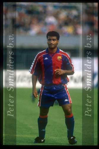 Romario spelend voor FC Barcelona