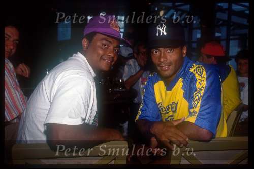 Romario met zijn broer