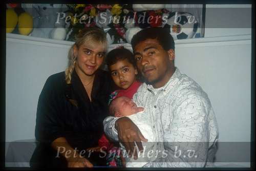 Romario met zijn gezin 1993