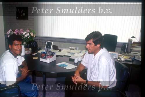 Romario en Kees Ploegsma