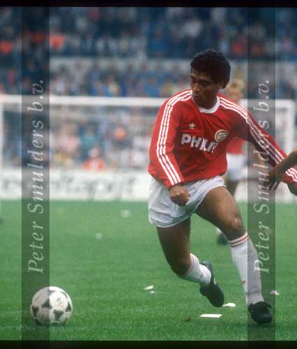 Romario spelend voor PSV