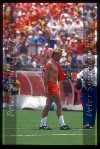 Stan Valckx  tijdens het wereldkampioenschap voetbal USA