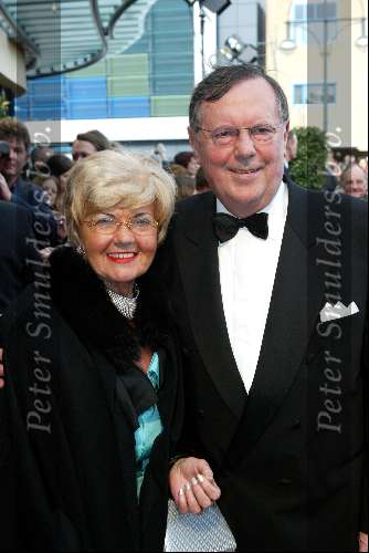 Scheveningen 4 april 2004
Premiere Lion King in Kurhaus.
Tom Westermeijer met vrouw
