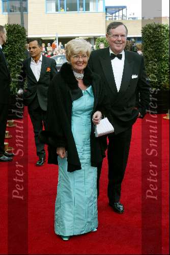 Scheveningen 4 april 2004
Premiere Lion King in Kurhaus.
Tom Westermeijer met vrouw