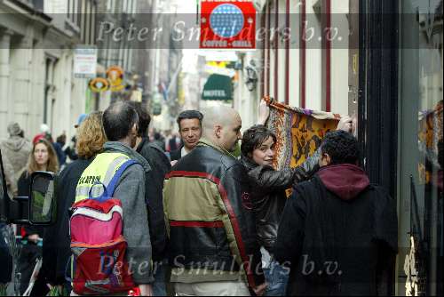 Amsterdam15 april 2004
Opnames film met Vanessa Paradis.  Film gaat hoogstwaarschijnlijk ANGELS heten