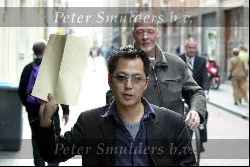 Amsterdam15 april 2004
Opnames film met Vanessa Paradis.  Film gaat hoogstwaarschijnlijk ANGELS heten. de man die in Nederland alles regelt
