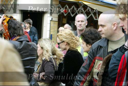 Amsterdam15 april 2004
Opnames film met Vanessa Paradis.  Film gaat hoogstwaarschijnlijk ANGELS heten.