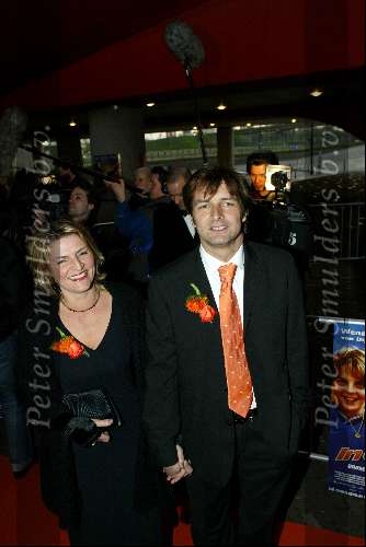 Amsterdam 19 april 2004
Premiere in Oranje in de Amsterdam Arena.
Victor Reinier met vrouw