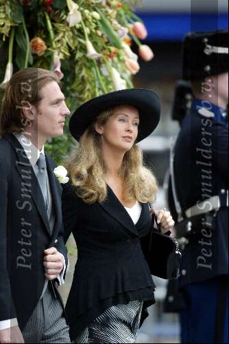 Delft 24 april 2004
Trouwen Prins Friso en Mabel Wisse Smit in stadhuis Delft.
Willemijn Verloop zwangermet man