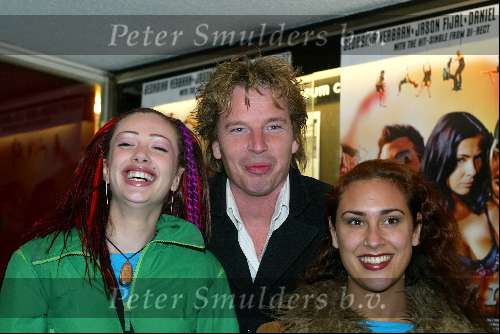 Amsterdam 7 maart 2003
Premiere Adrenaline. Daniel Louis Rivas Georgina Verbaan
Dewie idols Marieke v Ginneken en Edwin Jansen
