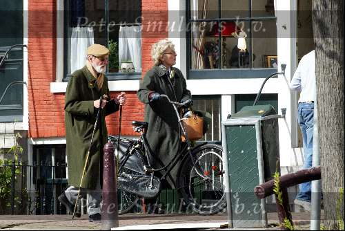 Amsterdam 4 april 2003
Mevr v Loon  la bouchere met haar man