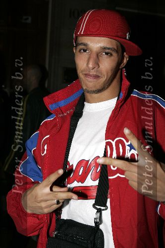 Amsterdam 27 april 2005
Feestje 20 jarig bestaan Tommy Hilfiger.
Ali B