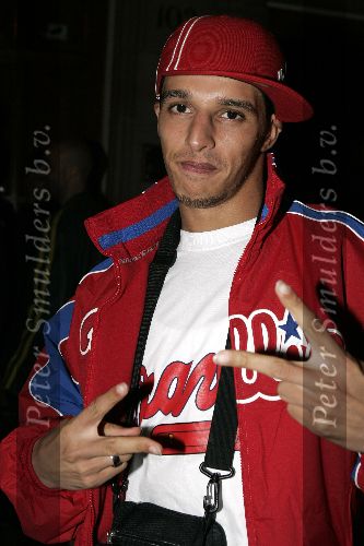 Amsterdam 27 april 2005
Feestje 20 jarig bestaan Tommy Hilfiger.
Ali B