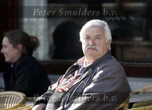 Amsterdam 20 april 2005
Ben Hulsman op terras.