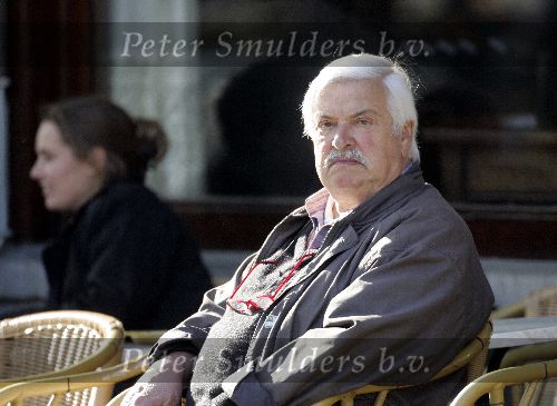 Amsterdam 20 april 2005
Ben Hulsman op terras.