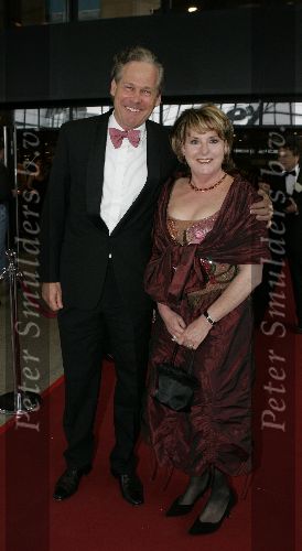 Rotterdam 16 april 2005
Luciano Pavarotti in Ahoy.
Catherine Keyl met vriend