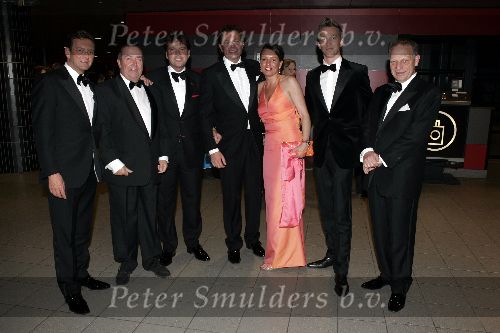 Rotterdam 16 april 2005
Luciano Pavarotti in Ahoy.
Johan Westermeijer met vrouw Mariska Sjaak v Vliet Chris Luken en .....