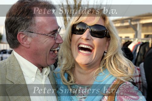 Bloemendaal 2 april 2005
Opening strandtent Vroeger in Bloemendaal.
Edvard Niessing met Christine v d Horst