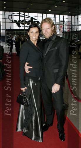 Rotterdam 16 april 2005
Luciano Pavarotti in Ahoy.
Diane Beekman met vriend alex