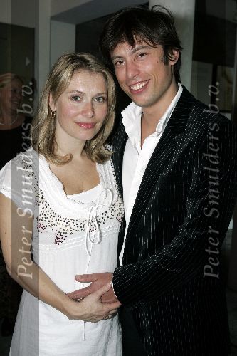 Amsterdam 25 april 2005
Elle v Rijn zwanger met man Kaja Wolfers
