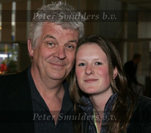 Amsterdam 24 april 2005
Premiere de Jantjes in de rai.
Frits Jansma en zijn dochter
