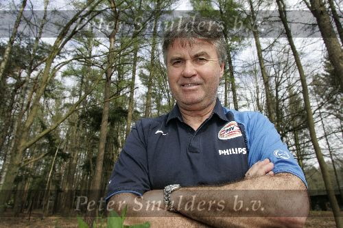 Eindhoven, 11 April 2005
PSV-trainer Guus Hiddink