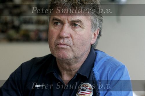 Eindhoven, 11 April 2005
PSV-trainer Guus Hiddink.