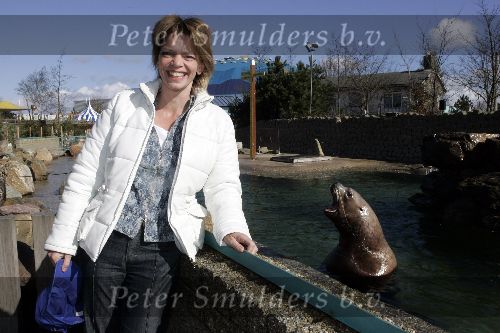Harderwijk 9 april 2005
Opening dolfinarium HARDERWIJK.
Inge Diepman