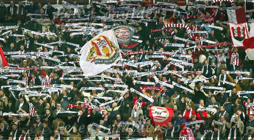 PSV  AS Monaco   Supporters.