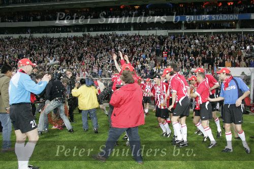 Eindhoven, 23 April 2005
Kampioenswedstrijd PSV-Vitesse, eindstand 3-0