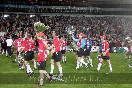 Eindhoven 23 April 2005
Kampioenswedstrijd PSV-Vitesse, eindstand 3-0 
Landskampioen seizoen 2004/2005

Edwin Zoetebier