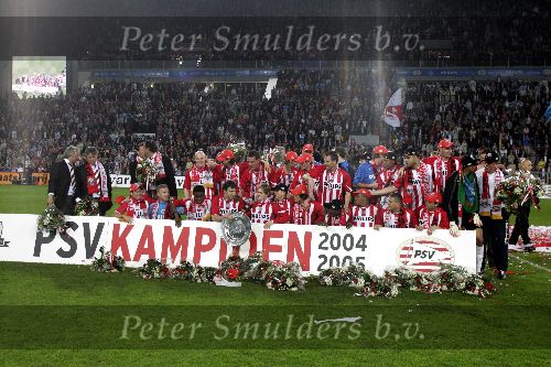 Eindhoven, 23 April 2005
PSV voor de 18e keer landskampioen