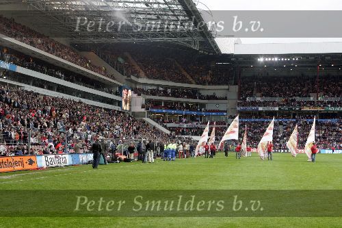 Eindhoven, 23 April 2005
Kampioenswedstrijd PSV-Vitesse, eindstand 3-0
Vlaggen stadion.