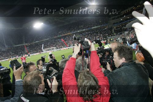 Eindhoven, 23 April 2005
Kampioenswedstrijd PSV-Vitesse, eindstand 3-0
Fotograferende Pers.