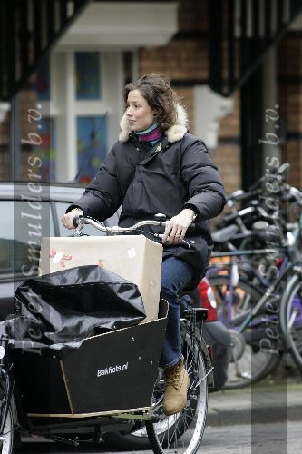 Amsterdam 9 april 2005
Prinses Marilene op bakfiets