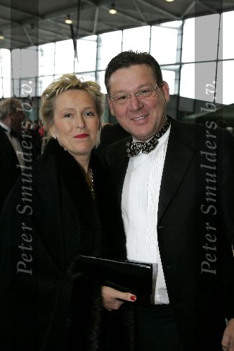 Rotterdam 16 april 2005
Luciano Pavarotti in Ahoy.
Richard Homburg met vrouw