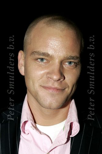 Amsterdam 10 april 2005
Feest op supperclub boot.
Sander Foppele met stekelhaar.