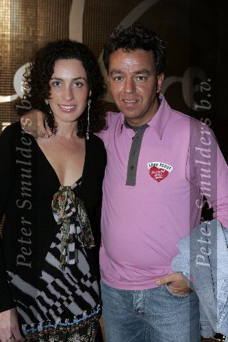Rotterdam 21 april 2005
Etentje Jimmy Choo met bn ers bij Jackie.
Yves Gyrath met vrouw