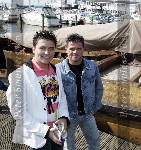Volendam 22 april 2005
Presentatie dvd Jan Smit samen met Wolter Kroes