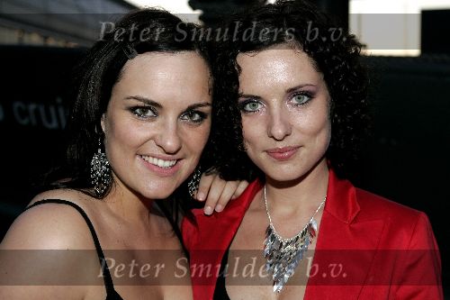 Amsterdam 11 april 2005
Feest op supperclub boot.
Aukje v Ginneken en Marieke v Ginneken