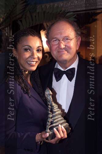 Scheveningen 17 april 2000
Uitreiking Musical Awards.
Sophia Wezer en Joop v d Ende
