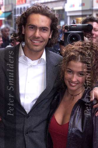 Amsterdam 26 april 2000
Premiere Lek in Tushinsky
Katja Schuurman met haar vriend