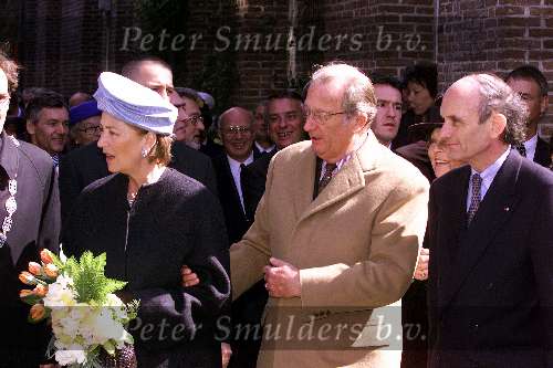 Den Bosch 6 april 2000
Bezoek Koning Albert en koningin Paola en koningin Beatrix 
aan Den Bosch.