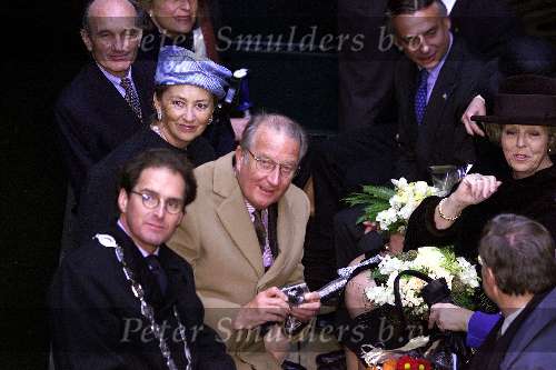 Den Bosch 6 april 2000
Bezoek Koning Albert en koningin Paola en koningin Beatrix 
aan Den Bosch.